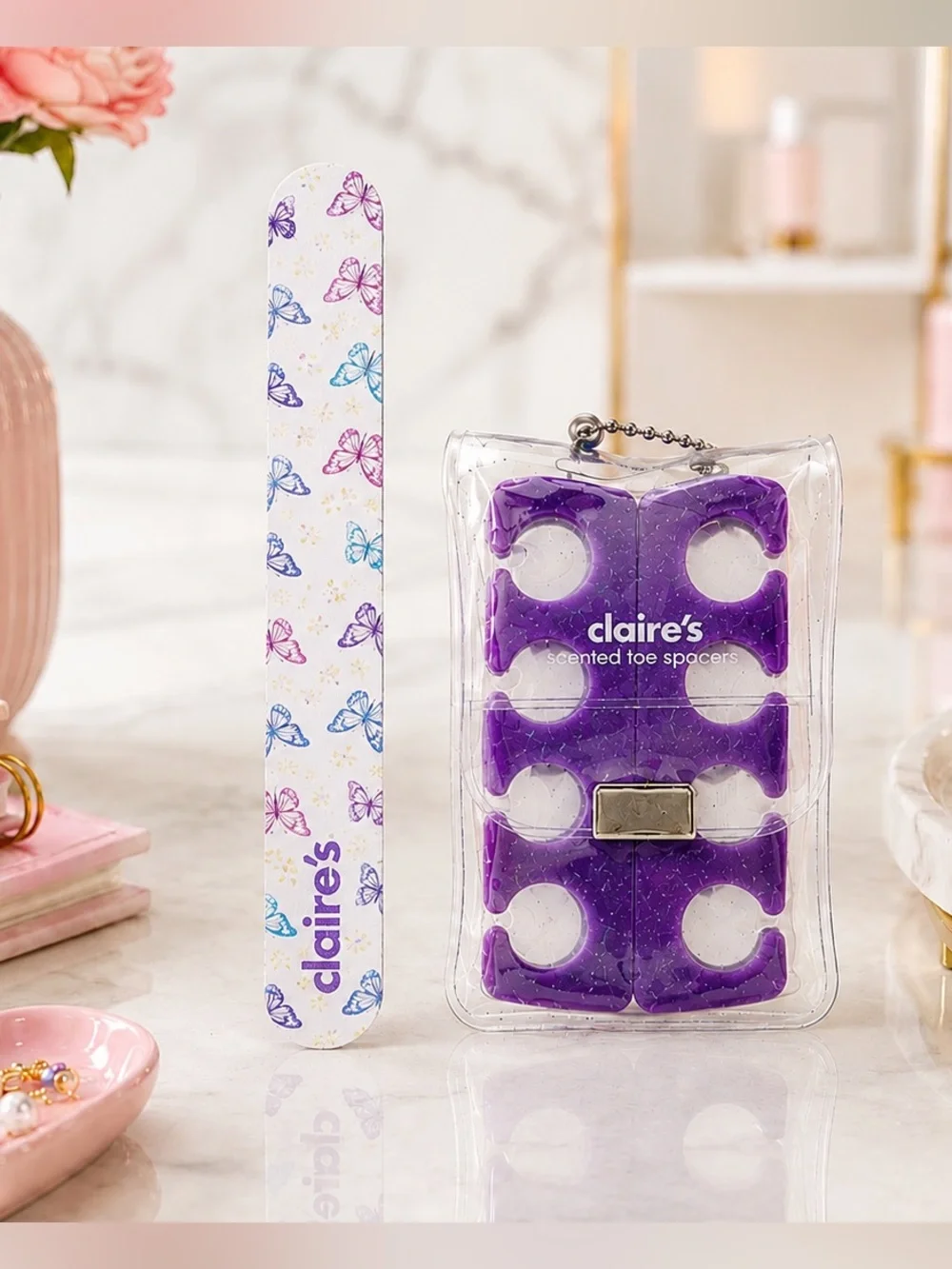 CLAIRES NAIL SET